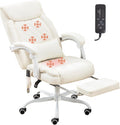 Executive Massage Office Chair with Heated Recline - Ergonomic Comfort