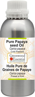 Greenwood Essential Pure Papaya Seed Oil 630ml - Cold Pressed Carrier