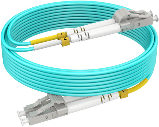 200ft OM3 LC to LC Fiber Patch Cable for High-Speed Networks