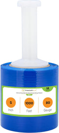 PSBM Mini Blue Stretch Wrap with Handles 12 Pack - Secure Bundling