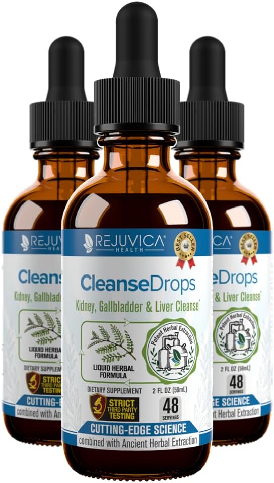 Cleanse Drops for Kidney & Gallbladder Support - Natural Detox