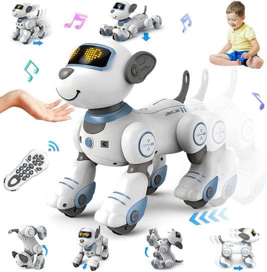 Interactive Robot Dog Toy - Smart Walking, Dancing Fun