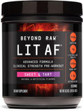 BEYOND RAW LIT Advanced Pre Workout - Intense Energy & Pumps