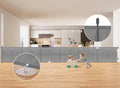 Retractable Baby Gates for Stairs Doorways 122in Extra Wide - Safety