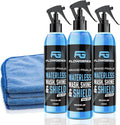 Flowgenix Waterless Car Wash Spray - Grand Finale for Shine