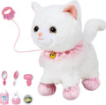 Interactive Electronic Plush Walking and Barking Robot Cat Toy