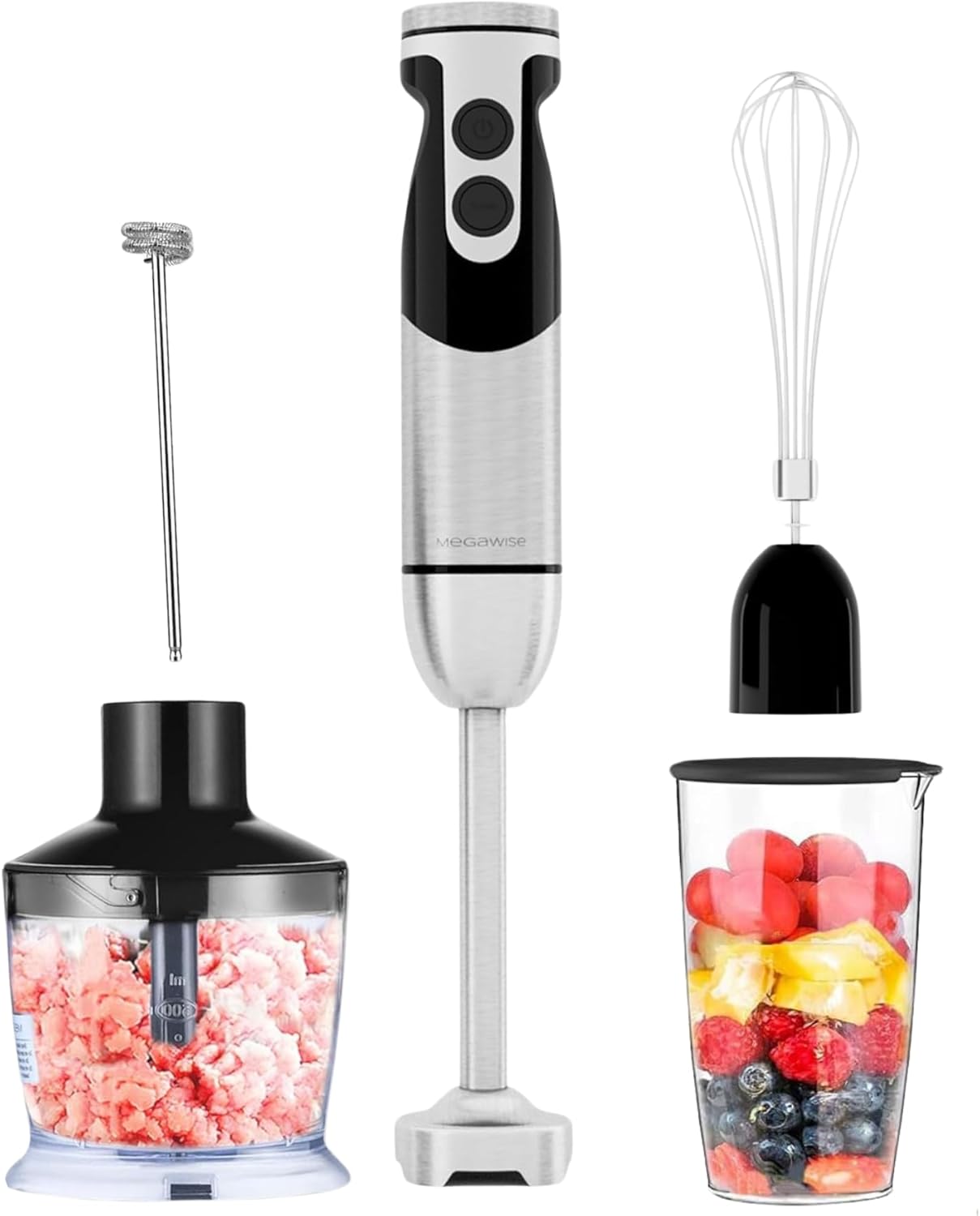 MegaWise Pro Titanium Reinforced 5-in-1 Immersion Blender Review