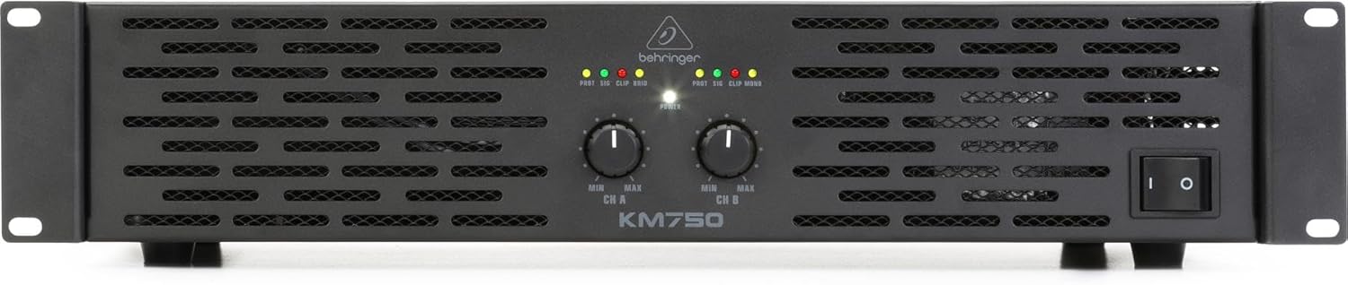 Behringer KM750 Professional 750 Watt Stereo Power Amplifier Review