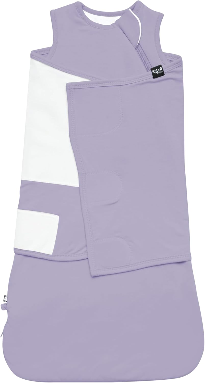 KYTE BABY Unisex Bamboo Sleep Bag Swaddler for Babies 1.0 Tog