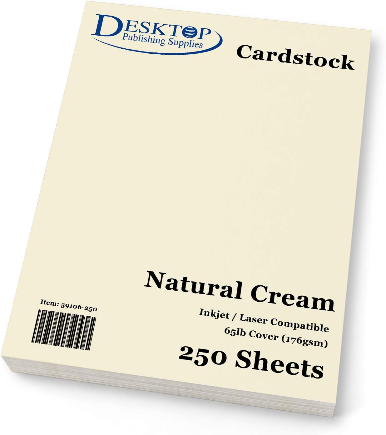 65 lb Cream Cardstock - Perfect for Menus and Documents