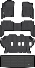 Floor Mats & Cargo Liner Fit for 2019-2024 Nissan Armada - All-Weather
