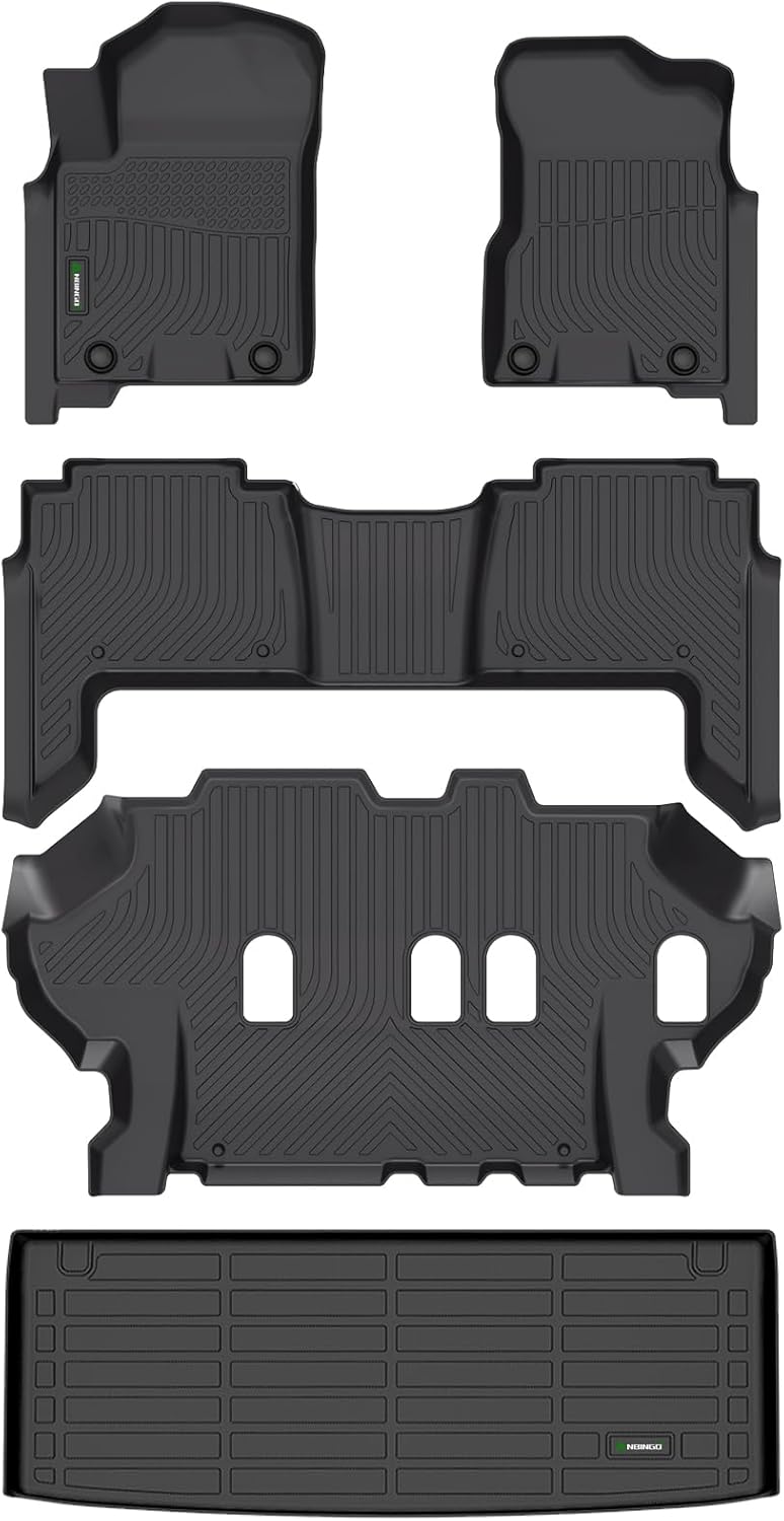 All Weather Floor Mats for 2019-2024 Nissan Armada & QX80