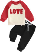 Cozy Color Block Toddler Sweatsuit Set by BeQeuewll