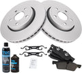Front Ceramic Brake Pad & G-Coated Rotor Kit for 2012-16 Grand