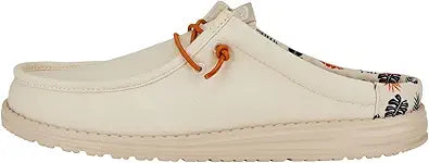 Hey Dude Men's Wally Slip Stretch Canvas Comfortable Loafers