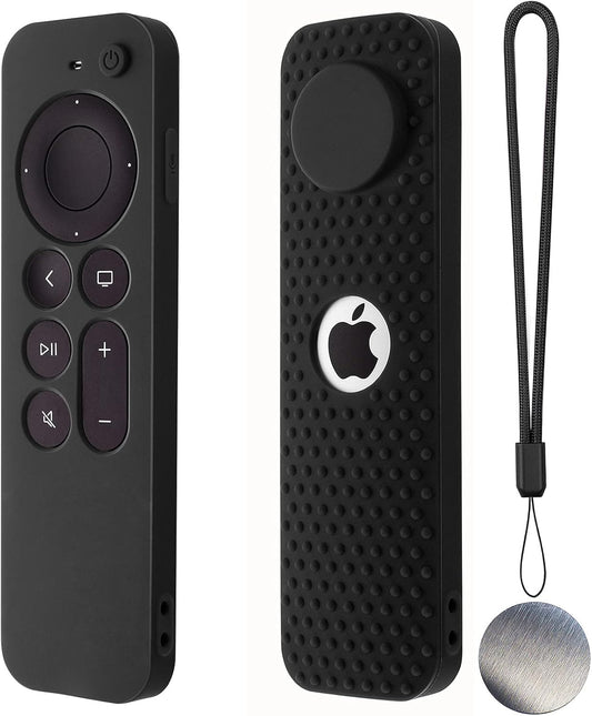 Black Silicone Remote Case - Anti-Slip & Durable