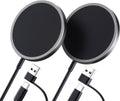 JSAUX Fast 15W Mag-Safe Charger 2-Pack - iPhone & AirPods Compatible