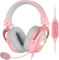 Redragon H510 Zeus-X Pink Gaming Headset - Immersive 7.1 Surround
