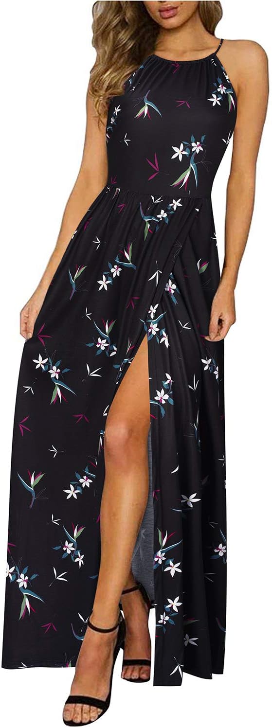 KILIG Women's Summer Maxi Dress 2025 Casual Floral Sundress