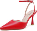 Susanny Heels Pointed Toe Kitten Stiletto Pumps - Comfortable Style