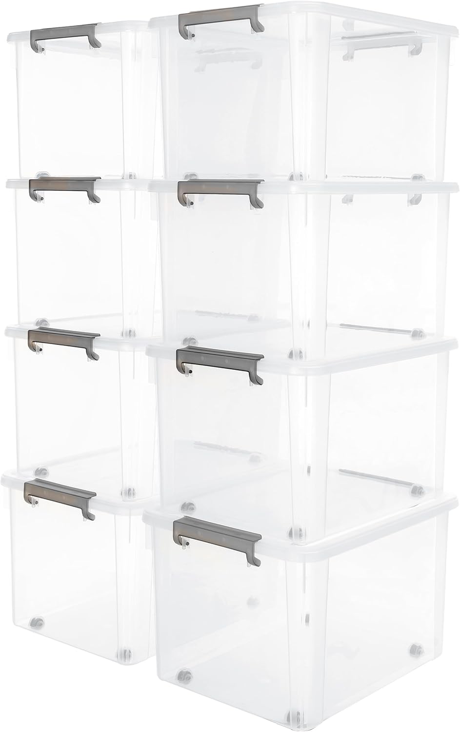 Citylife 58.1 QT Plastic Storage Bins for Organizing Needs
