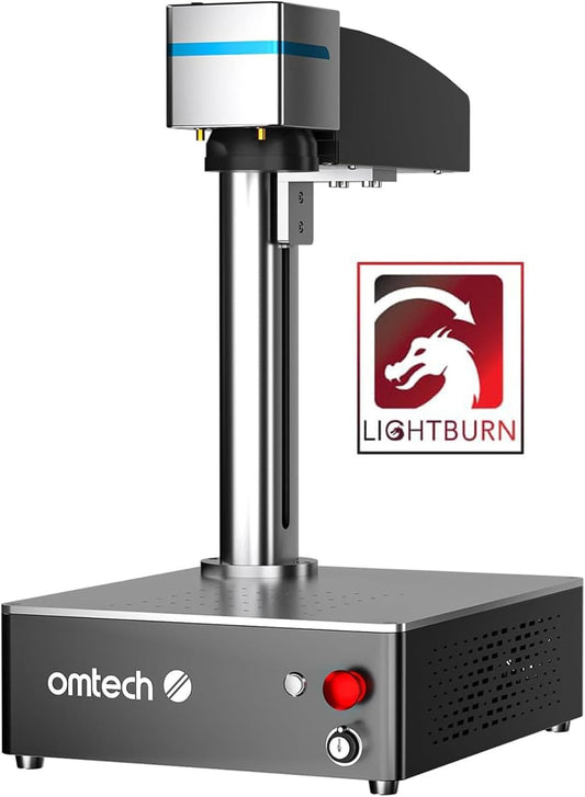 OMTech 30W Fiber Laser Engraver: Color Metal Marking Powerhouse