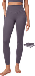 Compression Leggings for Women High Waist Tummy Control with Pockets