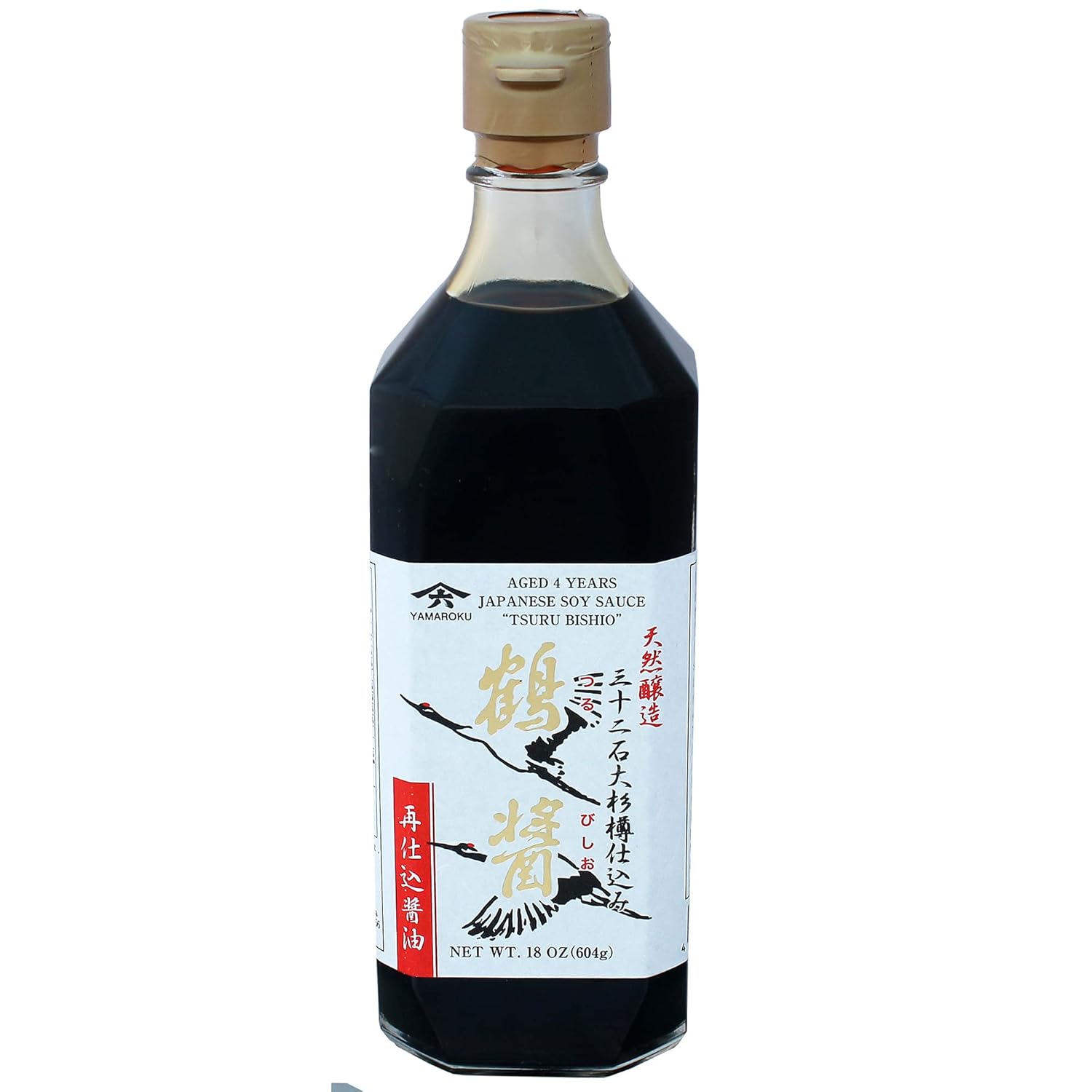 Yamaroku Shoyu Pure Artisan Dark Sweet Soy Sauce for Gourmet Dishes