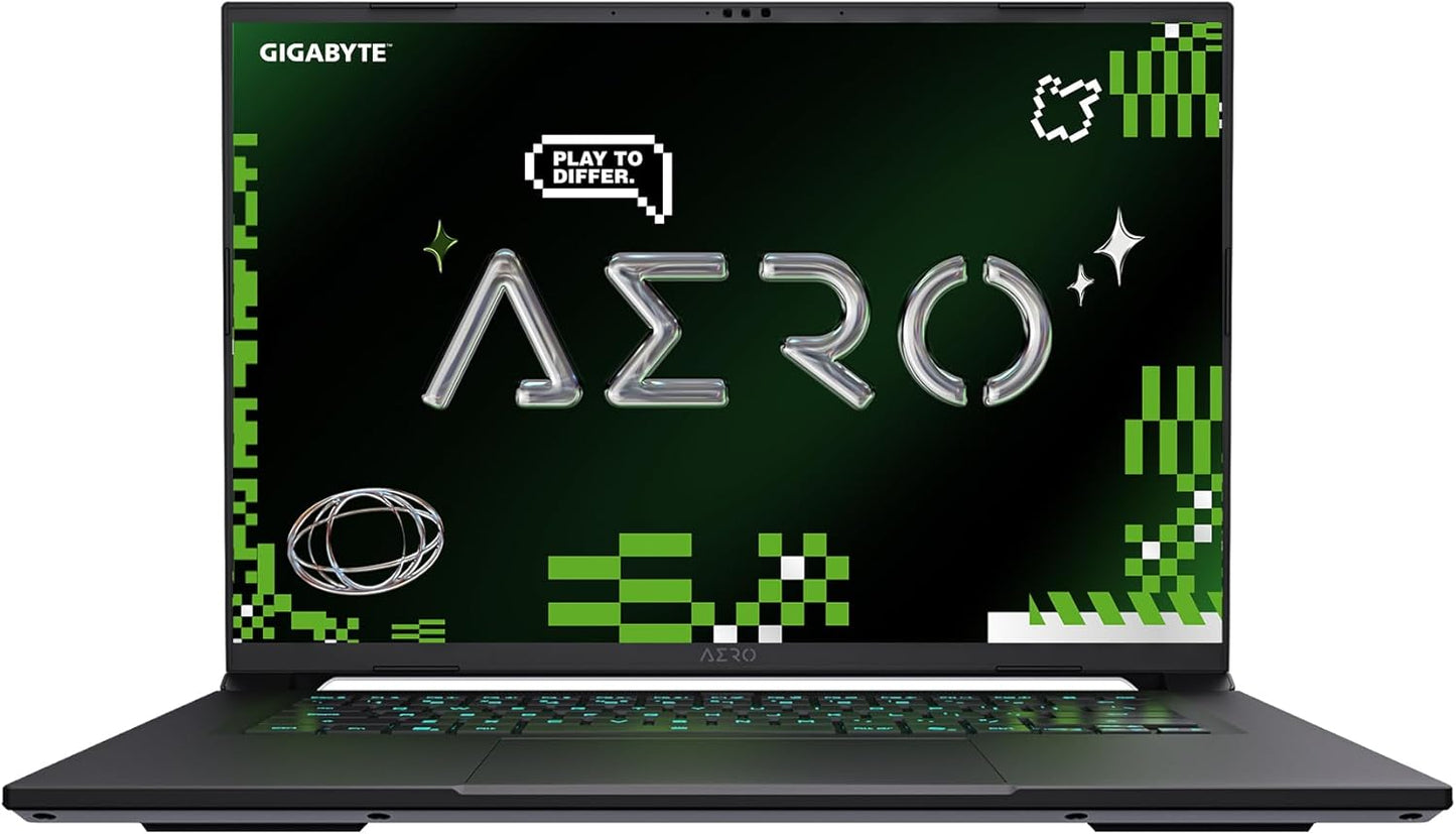 GIGABYTE AERO X16: 165Hz WQXGA Gaming Laptop with RTX 5060