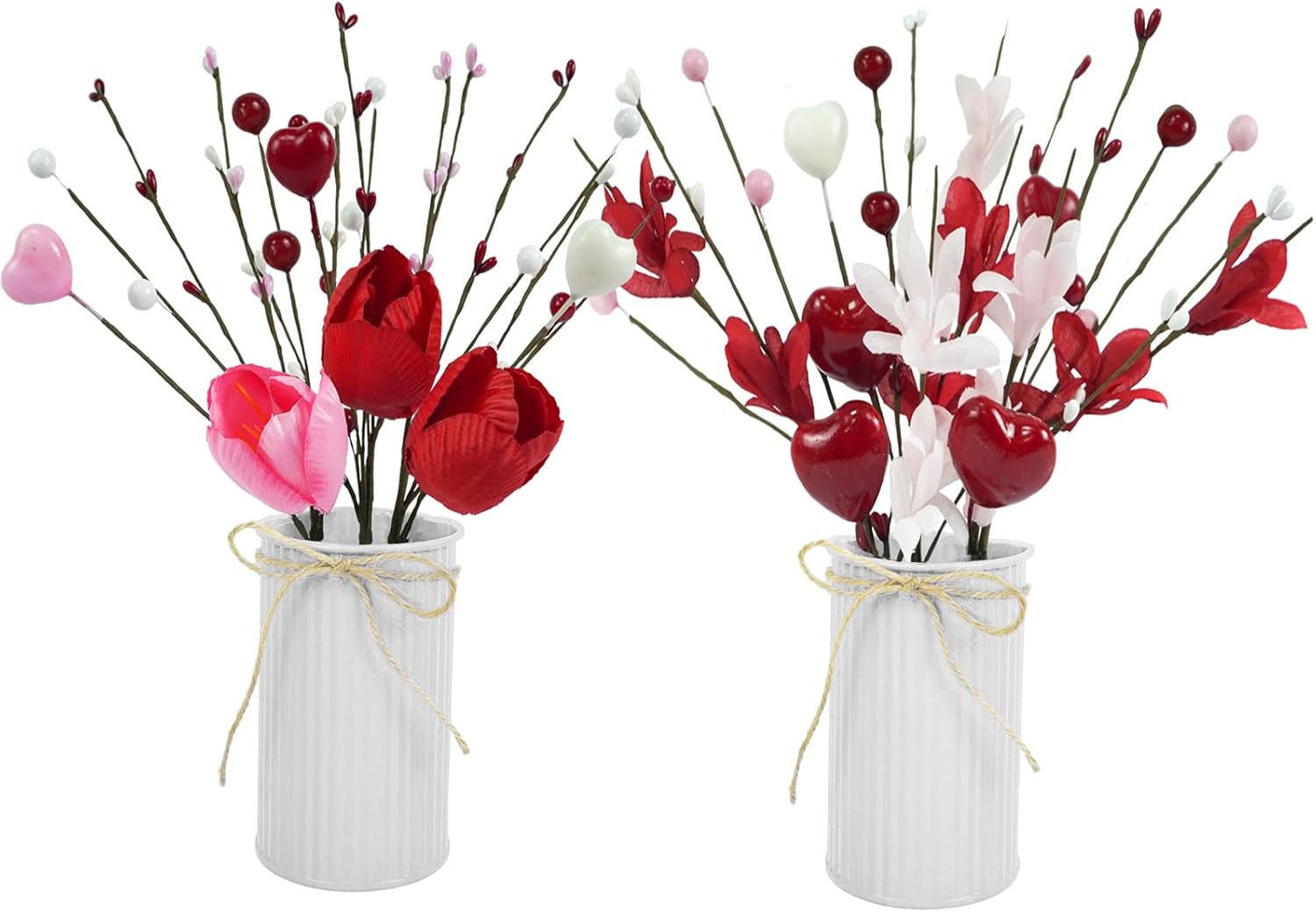 Valentine's Berry Rose Picks - Romantic Table Decor
