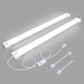 KUKUMAO Utility LED Shop Light Fixture 4FT 5000K 36W - Bright Linkable
