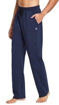 Men's Sweatpants Casual Lounge Cotton Yoga Pants - Comfortable