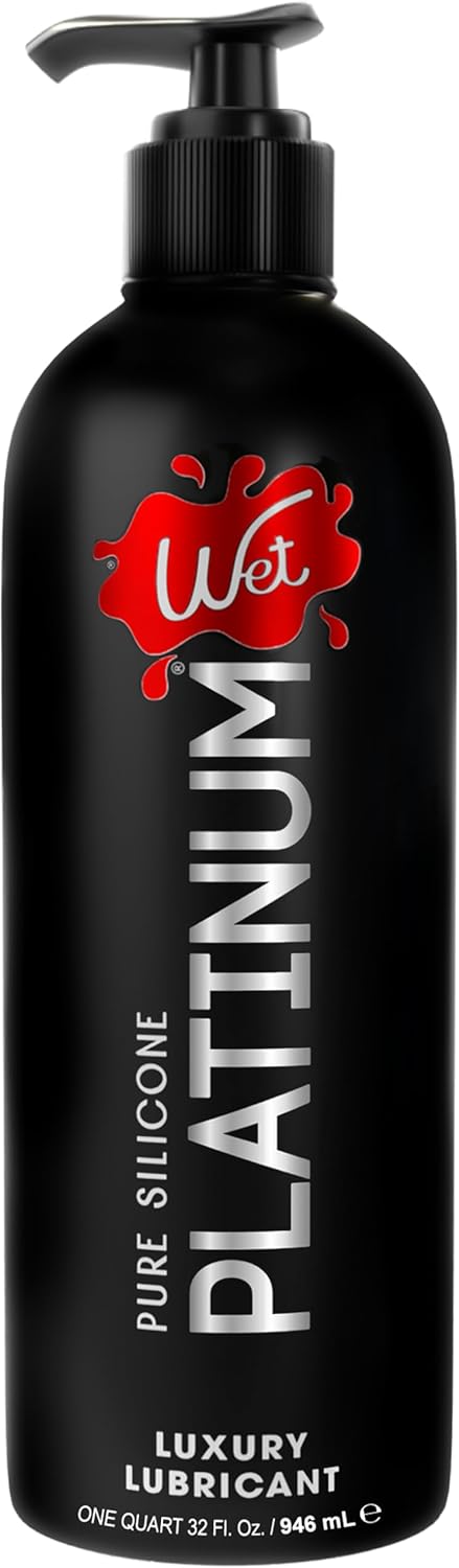 Wet Platinum Silicone-Based Personal Lubricant for Couples
