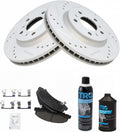 Front Ceramic Brake Pad & Rotor Kit for 2006-2016 Impala/Lucerne