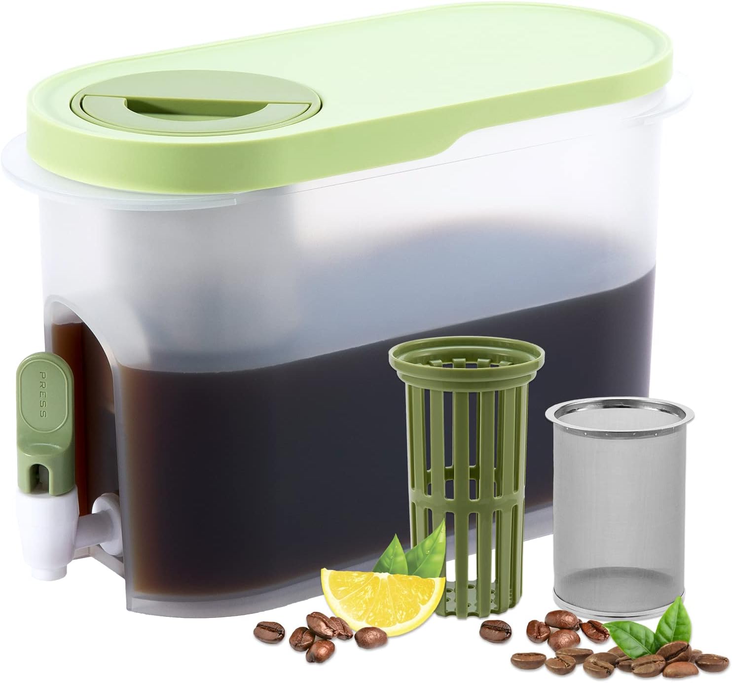PARBEE 1 Gallon Cold Brew Maker - Pure Flavor Infusion