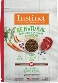 Instinct Be Natural Dry Dog Food with Real Beef & Barley 25 lb
