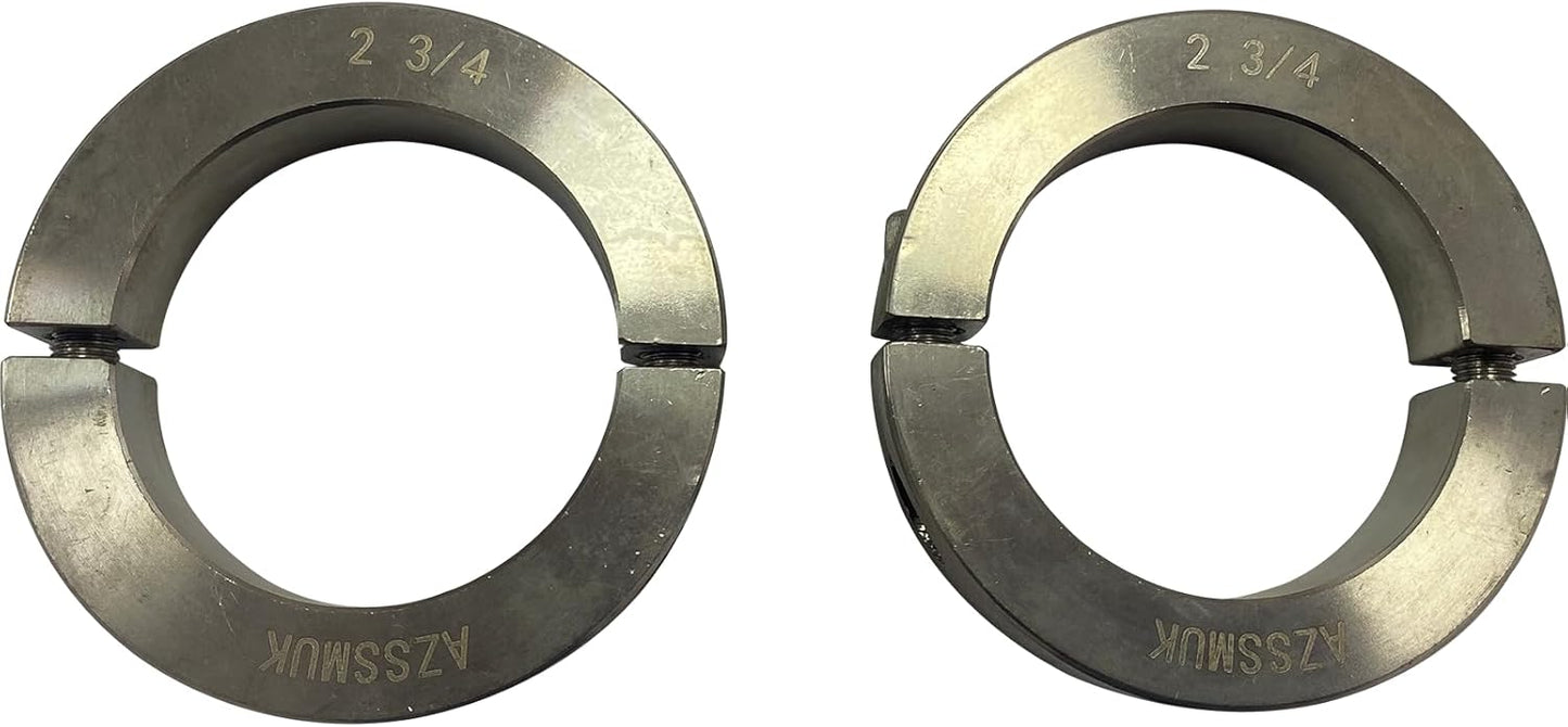 AZSSMUK Double Split Shaft Collar Clamp Set Screw for Versatile Use