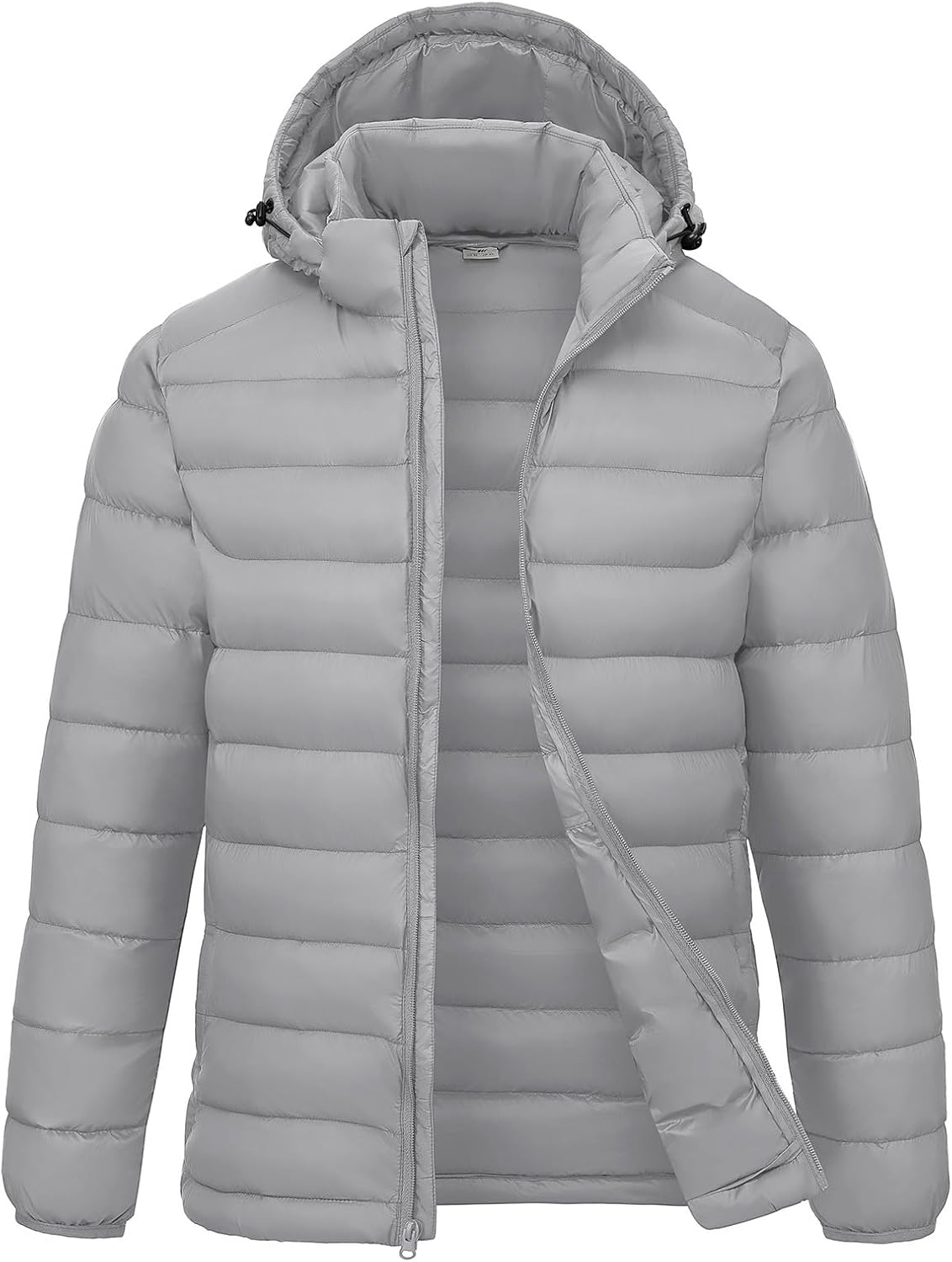 Rdruko Men's Lightweight Water Resistant Puffer Jacket for Winter