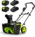 20V STEELITE Cordless Snow Blower 20-in - Lightweight, Brushless Power