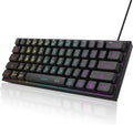 Ultra-Compact RGB Gaming Keyboard for Ultimate Comfort
