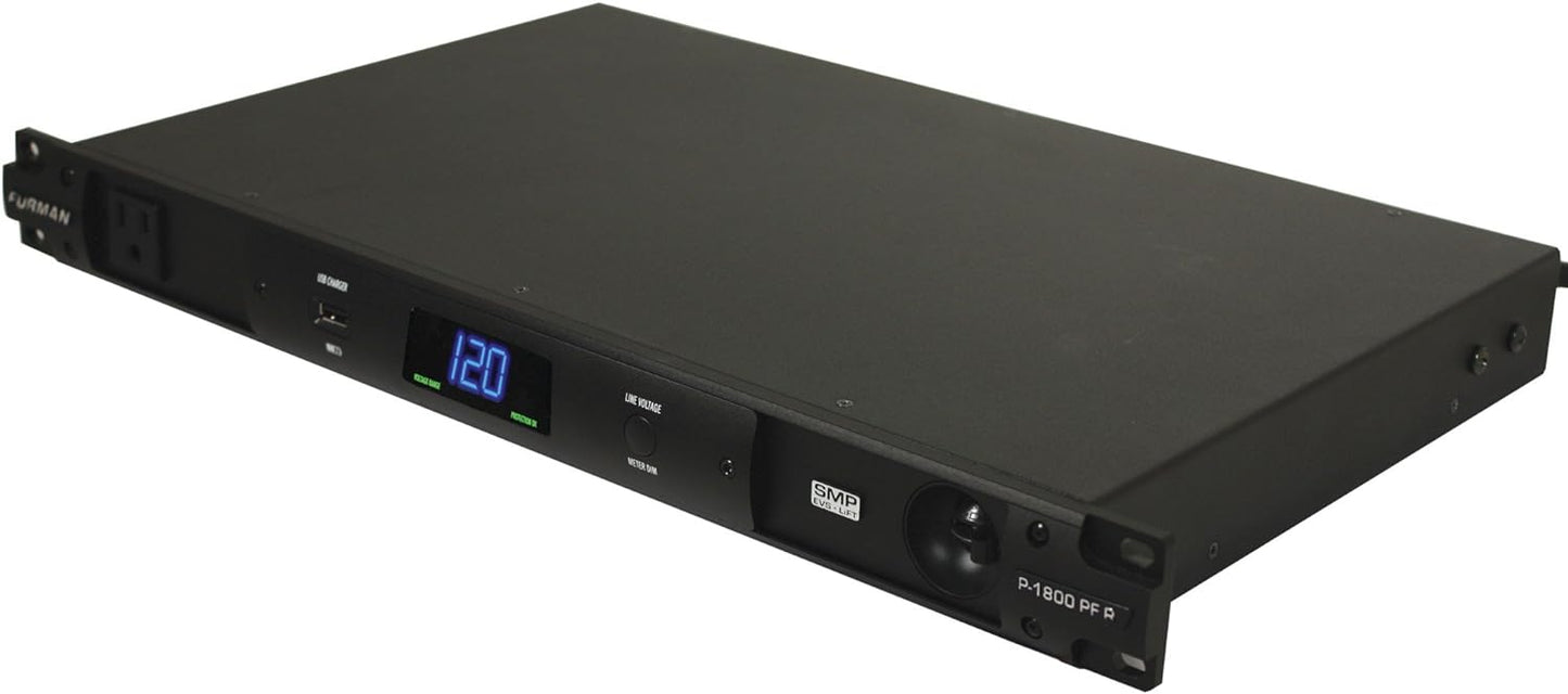 Furman P-1800 AR Voltage Regulator, 15 Amp - Stabilizes Voltage for Reliable Power