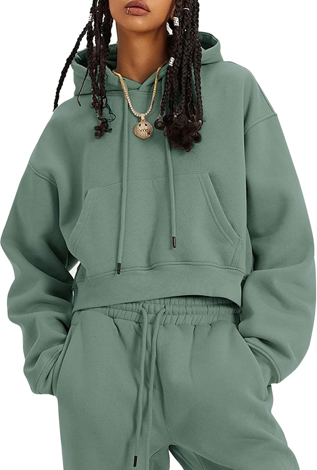 Kissonic Women's Fleece Jogger Sets for Cozy Comfort and Style