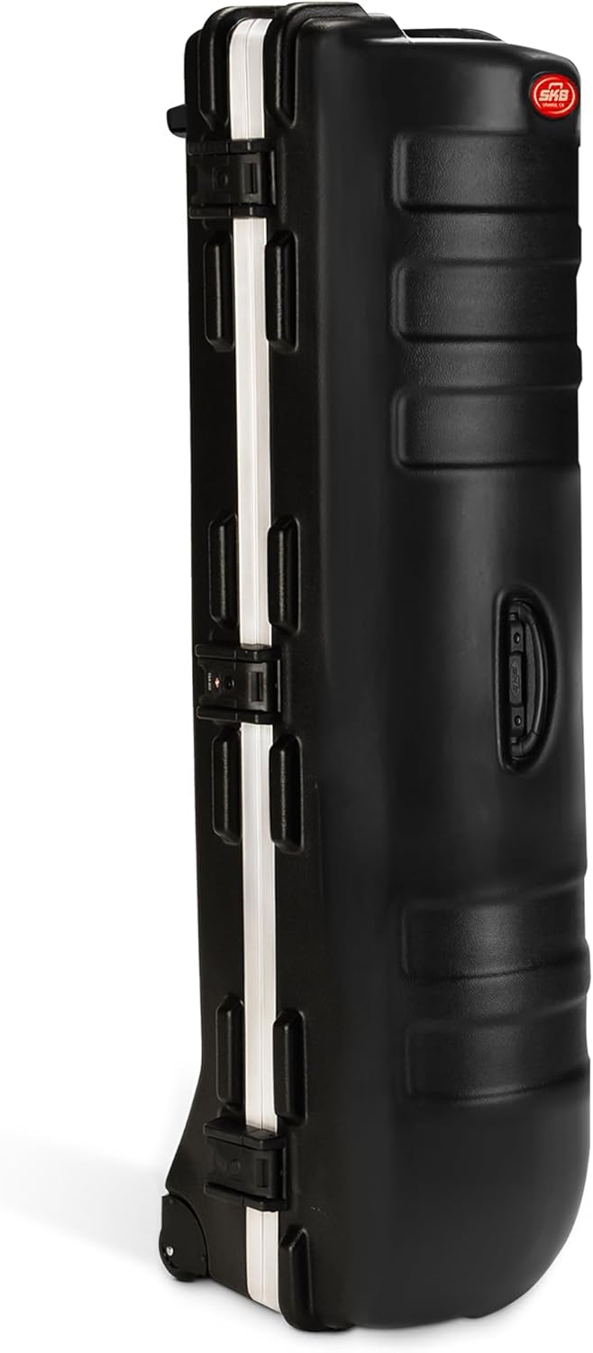 Durable SKB Staff ATA Hard Shell Golf Travel Case with Wheels