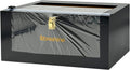 12ft Black Commercial Foil & Plastic Wrap Dispenser Organizer - Heavy