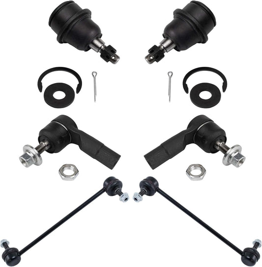 TRQ Front Steering & Suspension Kit for 2014-2018 Jeep Cherokee