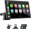 Portable Wireless Carplay Car Stereo 7ft HD Touchscreen - Easy Install