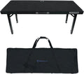 Rockville RTBL4 Adjustable Height DJ Table 20x60 in - Portable