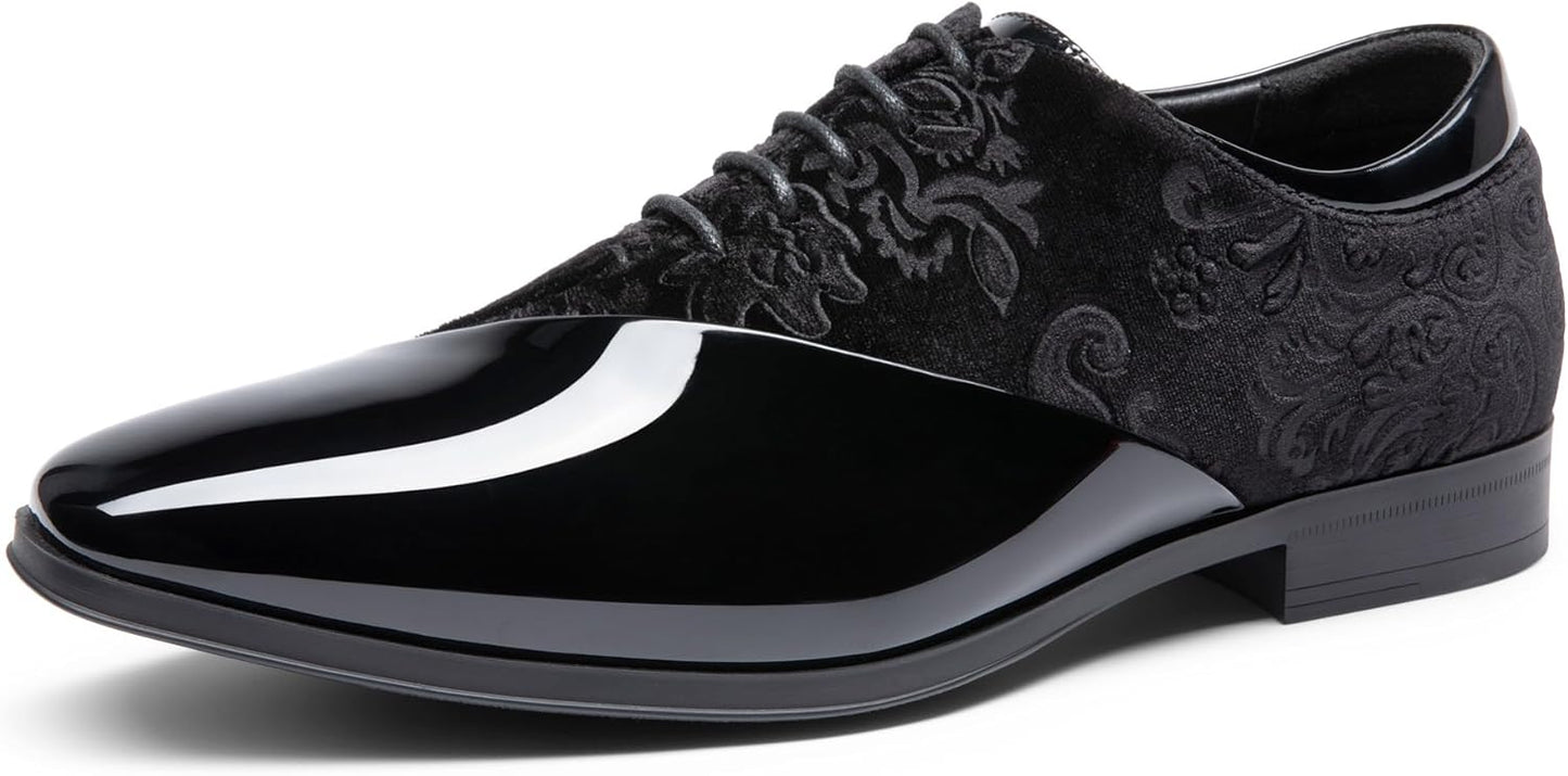 Bruno Marc Men's Dress Tuxedo Shoes for Elegant Occasions