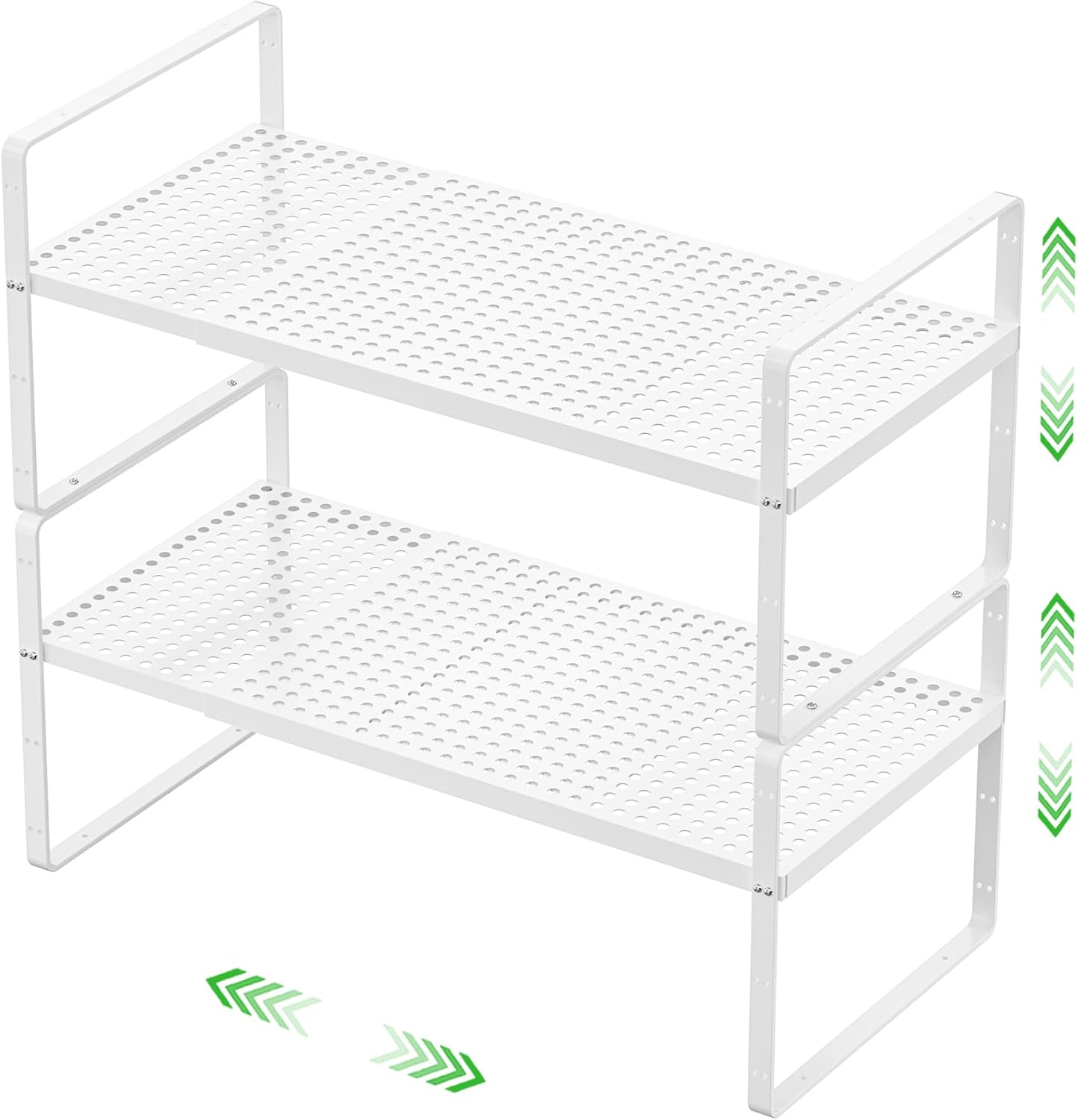 Expandable Cabinet Storage Shelf Organizer for Kitchen and Office