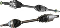TRQ Front CV Axle Shaft Assembly Set Compatible with 2007-2018 Lexus